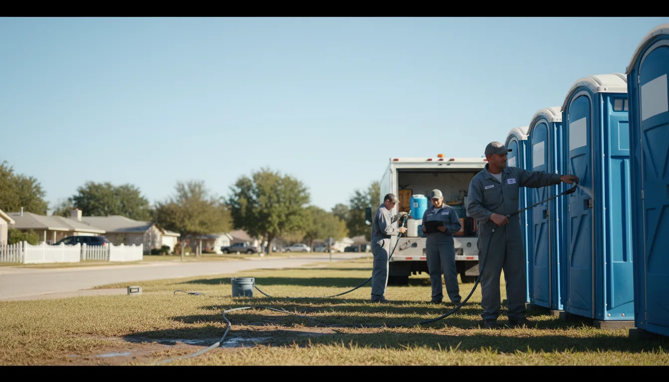 Long-Term Portable Toilet Rental in Corapeake, NC near me